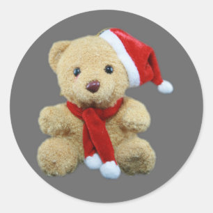 Adesivo Papai noel do urso de ursinho