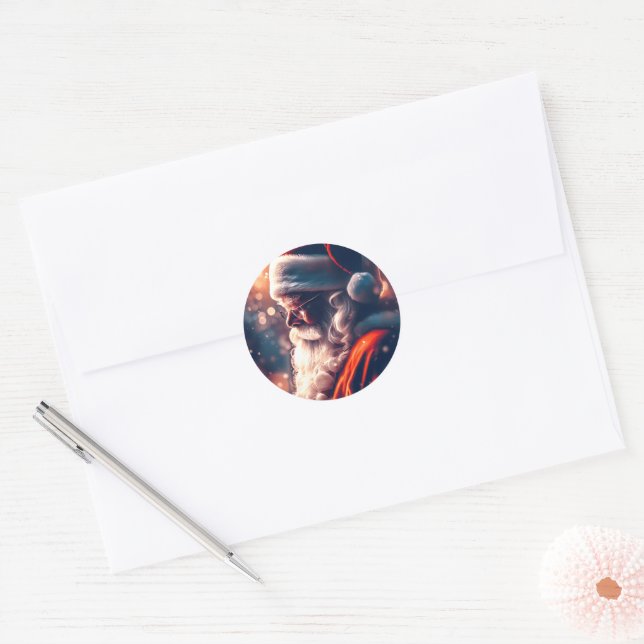 Adesivo Papai Noel Felry Natal (Envelope)