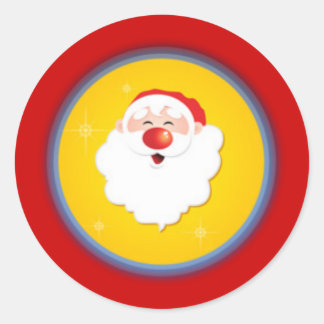 Adesivo Papai Noel Fofo