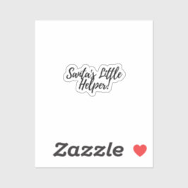 Adesivo Papai noel Helper Sticker