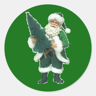 Adesivo Papai noel irlandês