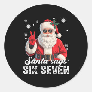 Adesivo Papai Noel Legal Diz 67 Meme Natal Engraçado Homen