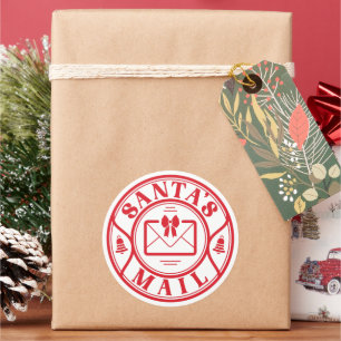 Adesivo Papai noel Mail