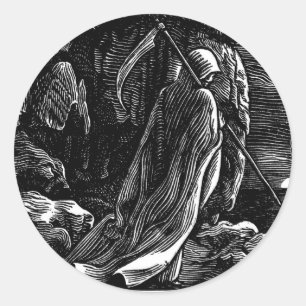 Adesivo Papai noel Muerte (Ceifador mexicano)