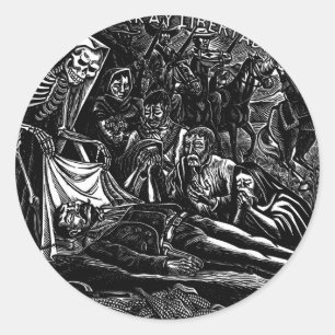 Adesivo Papai noel Muerte e o soldado C. México 1951