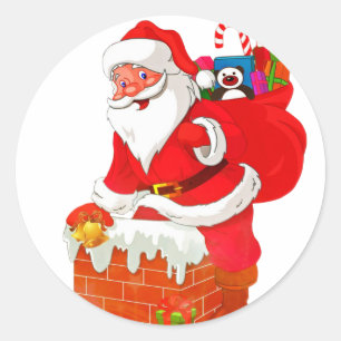 Adesivo Papai Noel Natal