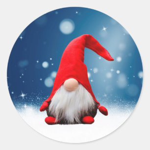 Adesivo Papai Noel Natal Fofo Neve Estrelas