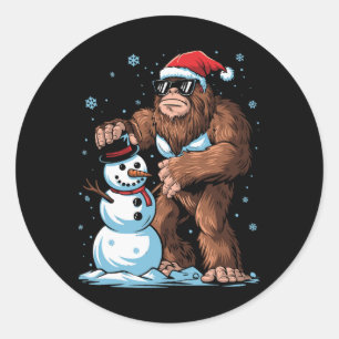 Adesivo Papai Noel Pé Grande Boneco De Neve Crianças Menin