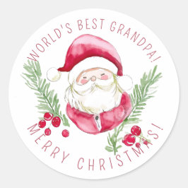 Adesivo Papai Noel personalizado DIY Natal vibração de Nat