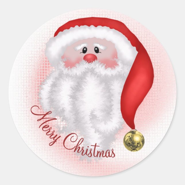 Adesivo Papai noel Sticker (Frente)