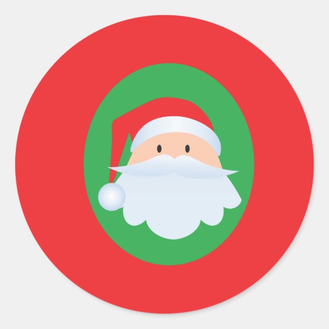Adesivo Papai noel Sticker (Frente)