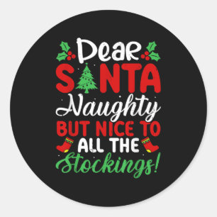 Adesivo Papai Noel Travesso Mas Simpático Para Todos Os Me