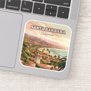 Adesivo Papais noeis Barbara Beach Central Coast Californi