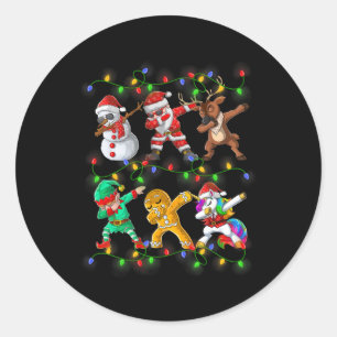 Adesivo Papais noeis Batidos Amigos Amigos de Natal Menino