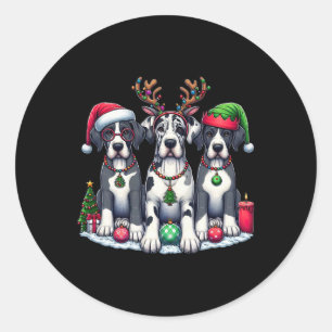 Adesivo Papais noeis bonitos Reindeer Elf Grandes Mulheres