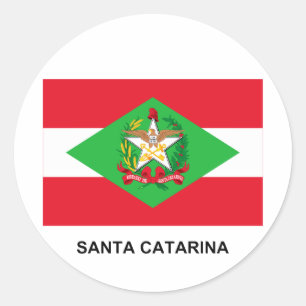 Adesivo Papais noeis Catarina, Bandeira do Brasil