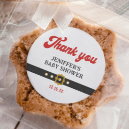 Adesivo Papais noeis Chá de fraldas de Férias do Bebê Obri