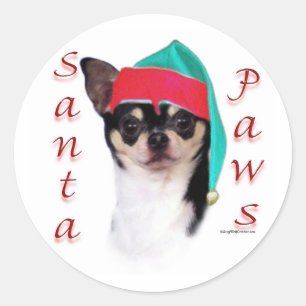 Adesivo Papais noeis Chihuahua Paws