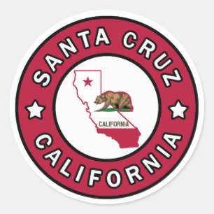 Adesivo Papais noeis Cruz Califórnia