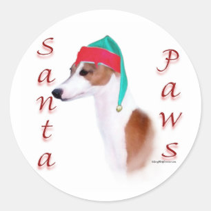 Adesivo Papais noeis de galgos italianos