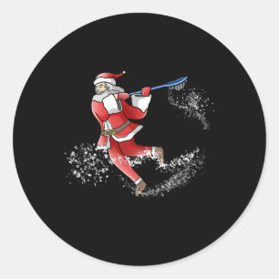 Adesivo Papais noeis de Lacrosse Natal Legal Lax Sport Ugl