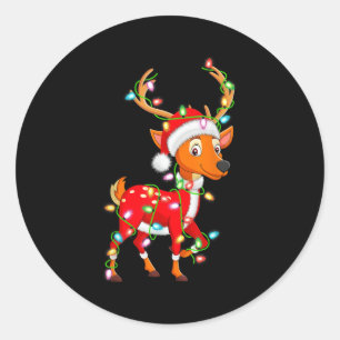 Adesivo Papais noeis De Luzes De Natal Figurino Xm