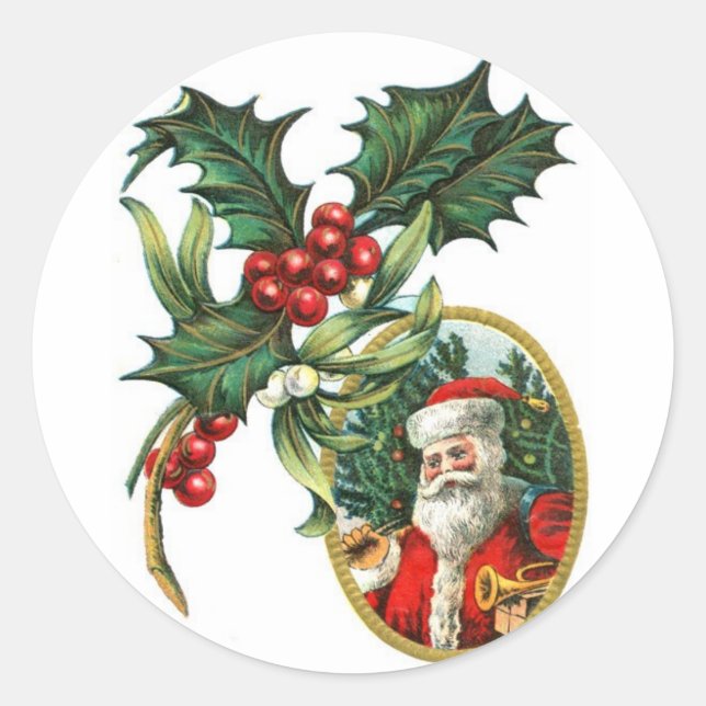 Adesivo Papais noeis de Natal (Frente)