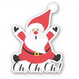 Adesivo Papais noeis de Natal com ID854 Sticker