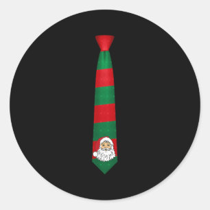Adesivo Papais noeis de Natal, Necktie Engraçado Vestido N