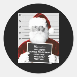 Adesivo Papais noeis de Papai Noel Quente Preso