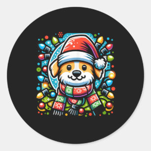 Adesivo Papais noeis De Patas De Natal Bonitas Design Para