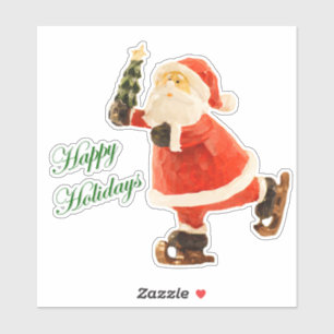 Adesivo Papais noeis de patinação