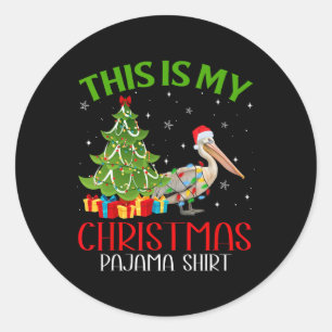 Adesivo Papais noeis De Xmas Engraçados Luzes Este É O Meu