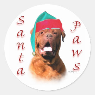 Adesivo Papais noeis do Cogue de Bordeaux Paws