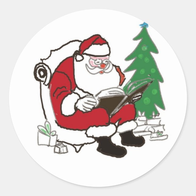 Adesivo papais noeis e o bom livro (Frente)