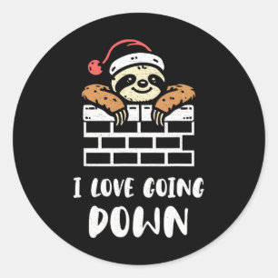 Adesivo Papais noeis Engraçados Natal Lover Humor Xmas