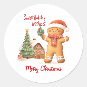 Adesivo Papais noeis Gingercake Man