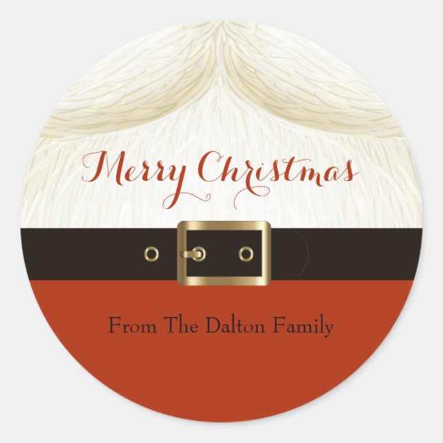 Adesivo Papais noeis, Ho Ho Ho (Frente)