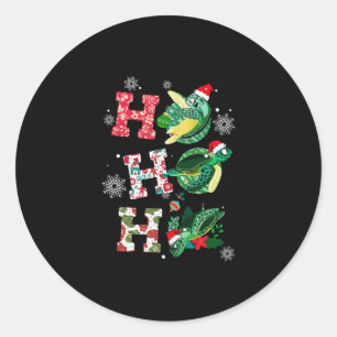 Adesivo Papais noeis Ho Tartarugas Enfeites de natal Deco