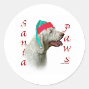 Adesivo Papais noeis Italiano Spinone Paws