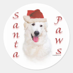 Adesivo Papais noeis Kuvasz Paws