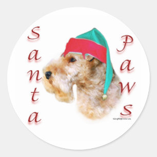Adesivo Papais noeis Lakeland Terrier Paws