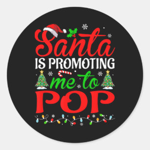 Adesivo Papais noeis Me Promovem A Pop De Natal Festivo
