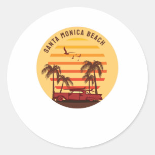 Adesivo Papais noeis Monica Beach