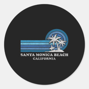 Adesivo Papais noeis Monica Beach California Family Summer