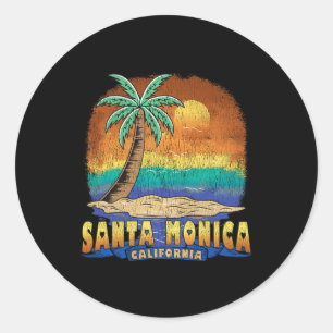 Adesivo Papais noeis Monica California Vintage afressou So