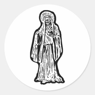 Adesivo Papais noeis Muerte Statue