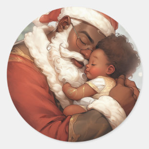 Adesivo Papais noeis Negros - Joy