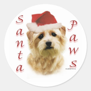 Adesivo Papais noeis Norfolk Terrier Paws
