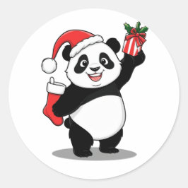 Adesivo Papais noeis Panda Natal